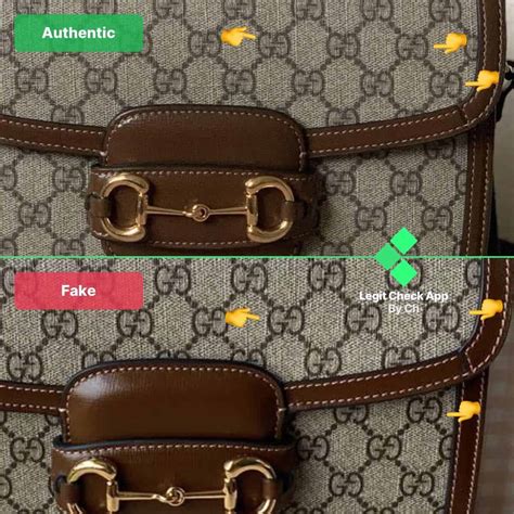 how to tell if its a real gucci purse|Gucci counterfeit bag.